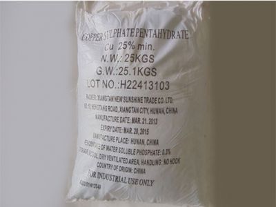 Sulfato de cobre al 98 % - Imagen 4