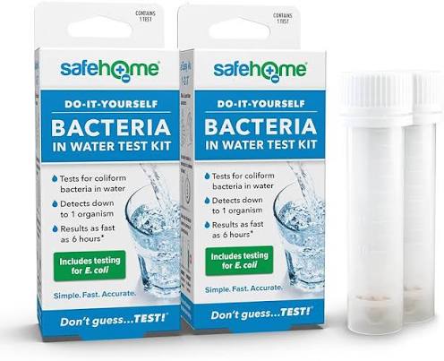 Safe Home Kit de prueba de bacterias en agua para bricolaje