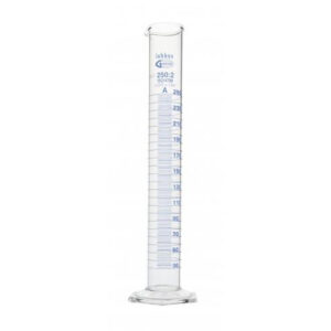 Probeta graduada 250ml de vidrio borosilicato